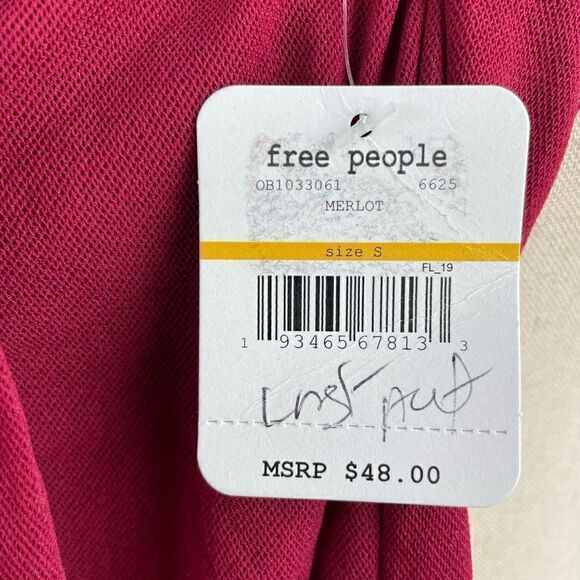 NWT Free People Turtleneck Top Size S - Picture 5 of 6